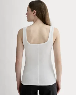 The Luxe Rib Square-Neck Tank