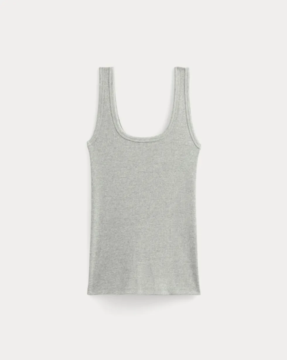 The Luxe Rib Square-Neck Tank