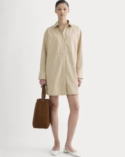 The Mini Shirtdress in Ultrasoft Cotton