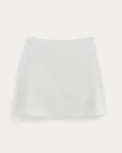 The Mini Skirt in Stretch Linen