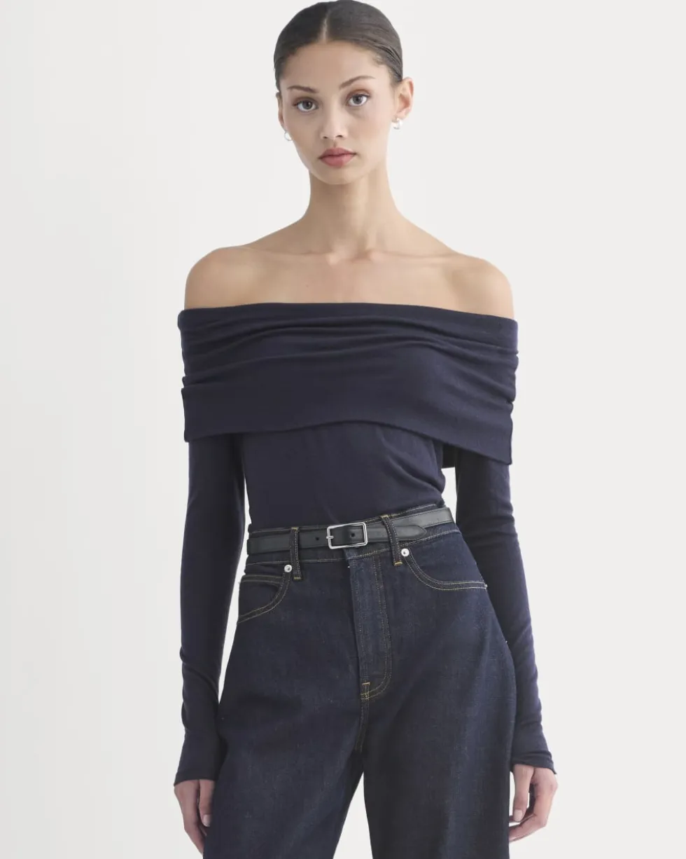 The Off-the-Shoulder Top in Butterluxe