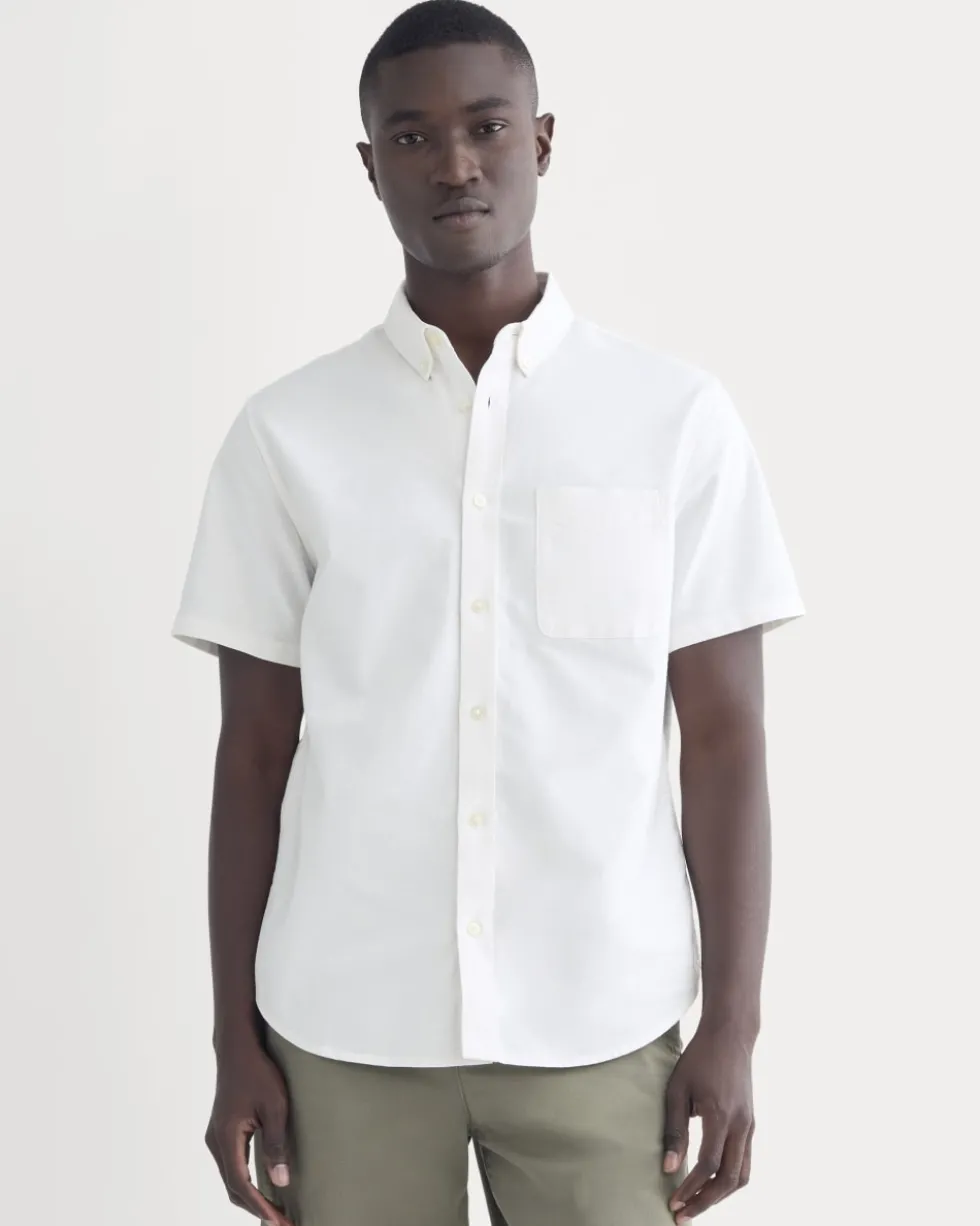The Organic Short Sleeve Oxford Shirt
