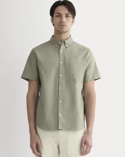 The Organic Short Sleeve Oxford Shirt