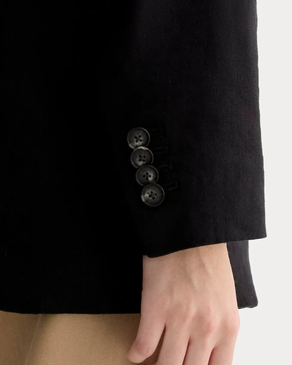 The Oversized Blazer in Stretch Linen