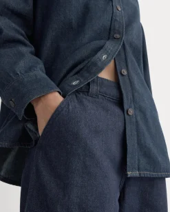 The Oversized Denim Shirt