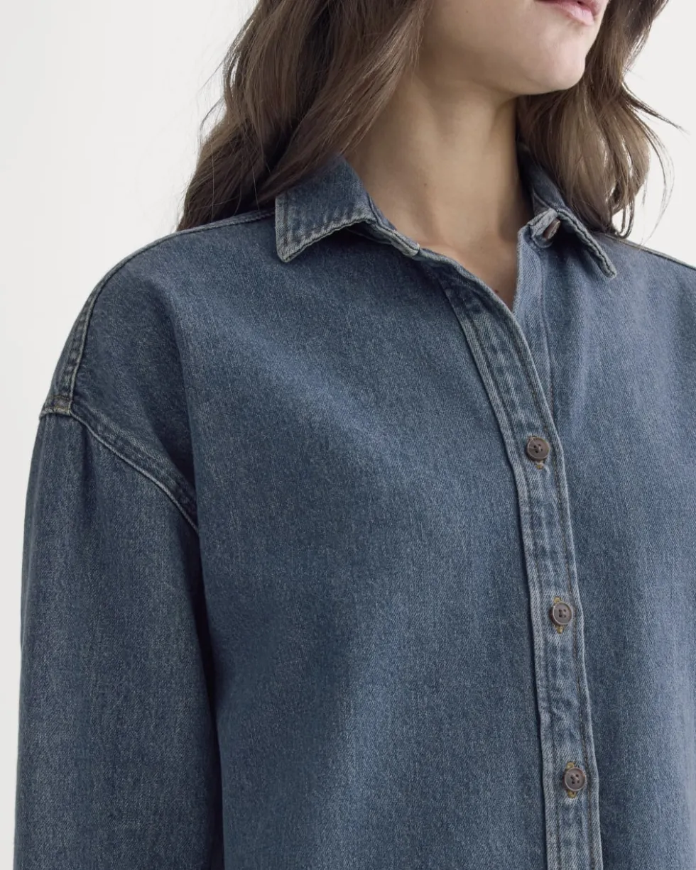 The Oversized Denim Shirt