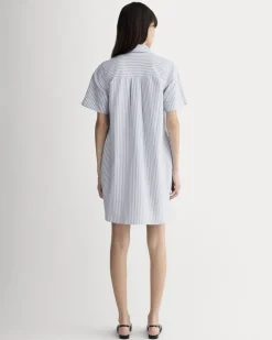 The Oxford Short-Sleeve Shirt Dress