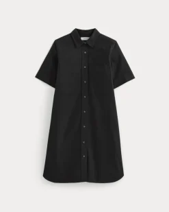 The Oxford Short-Sleeve Shirt Dress