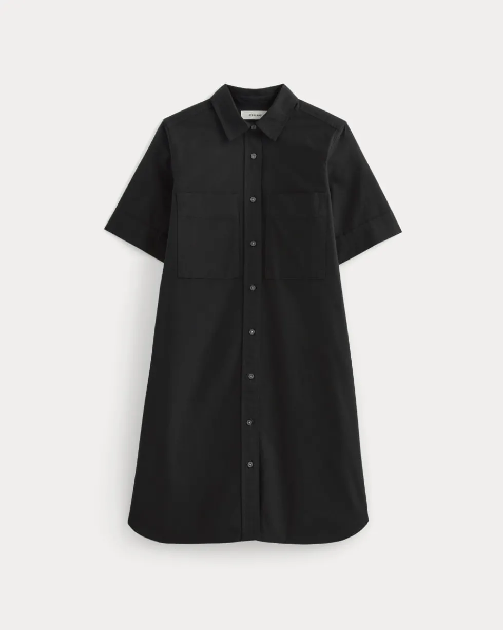 The Oxford Short-Sleeve Shirt Dress