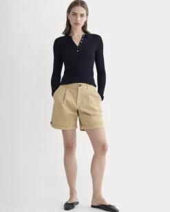 The Pleated Chino Short