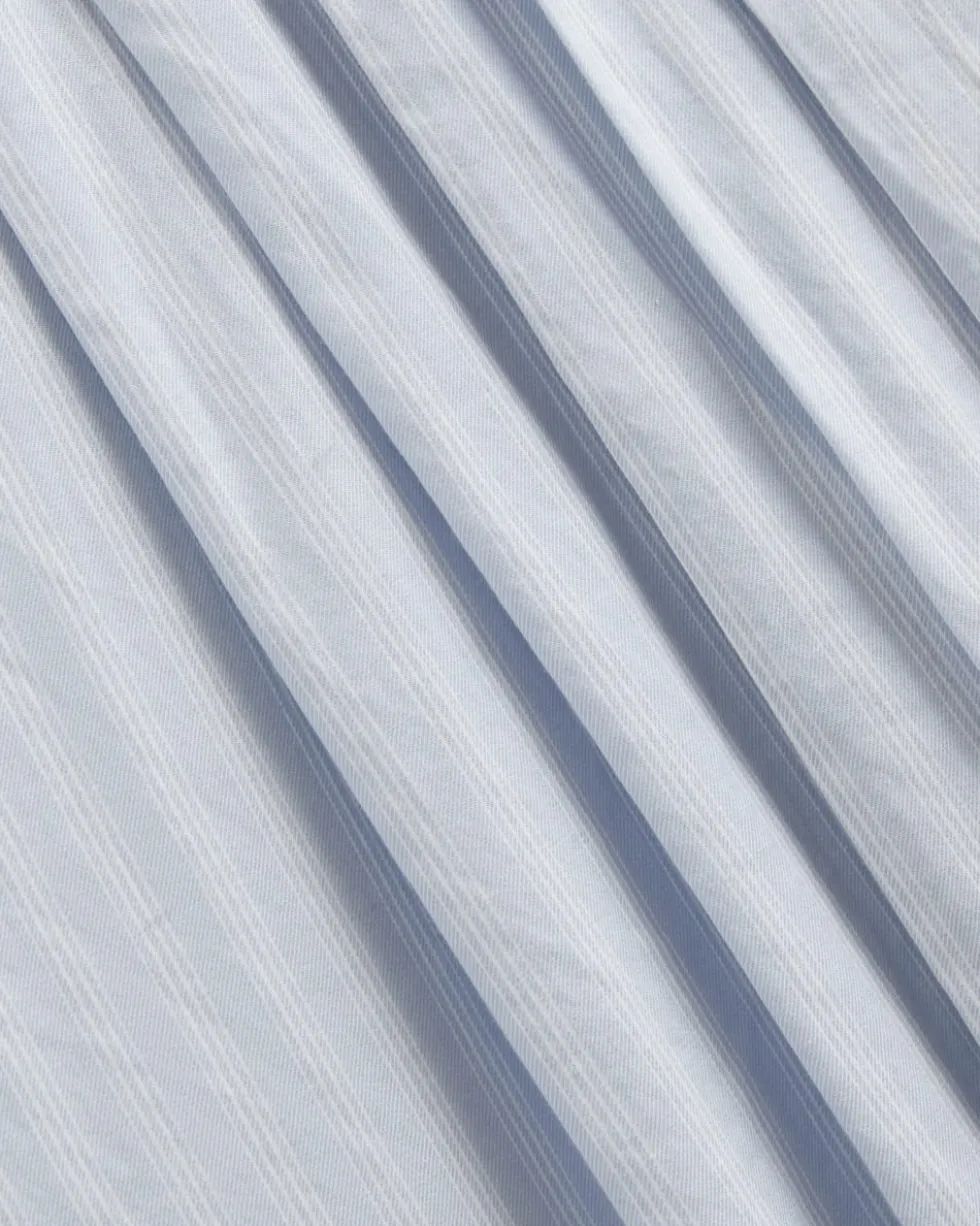 The Pleated Shirt in Silky Cotton