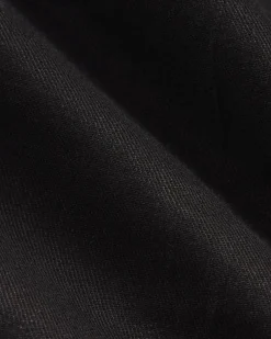 The Pleated Short in Stretch Linen