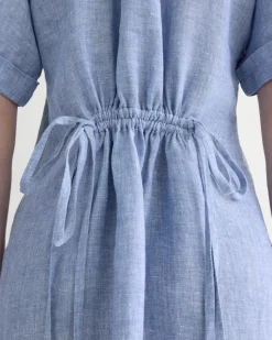 The Popover Dress in Linen