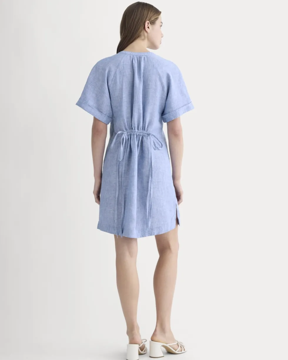 The Popover Dress in Linen