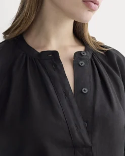 The Popover Dress in Linen