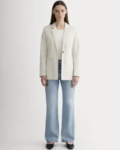 The Relaxed Blazer in Buttersmooth