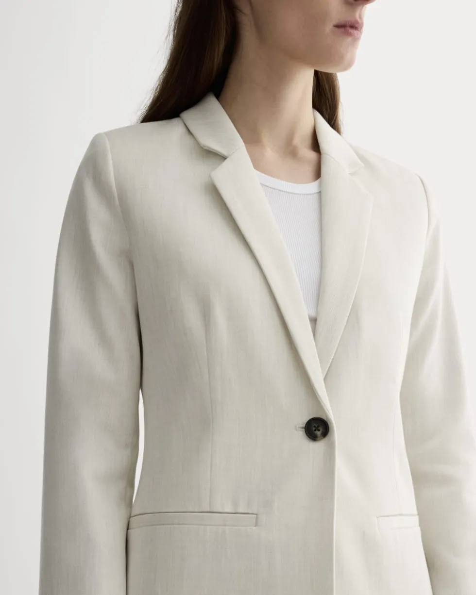 The Relaxed Blazer in Buttersmooth