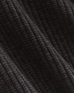 The Rib-Knit Henley Dress