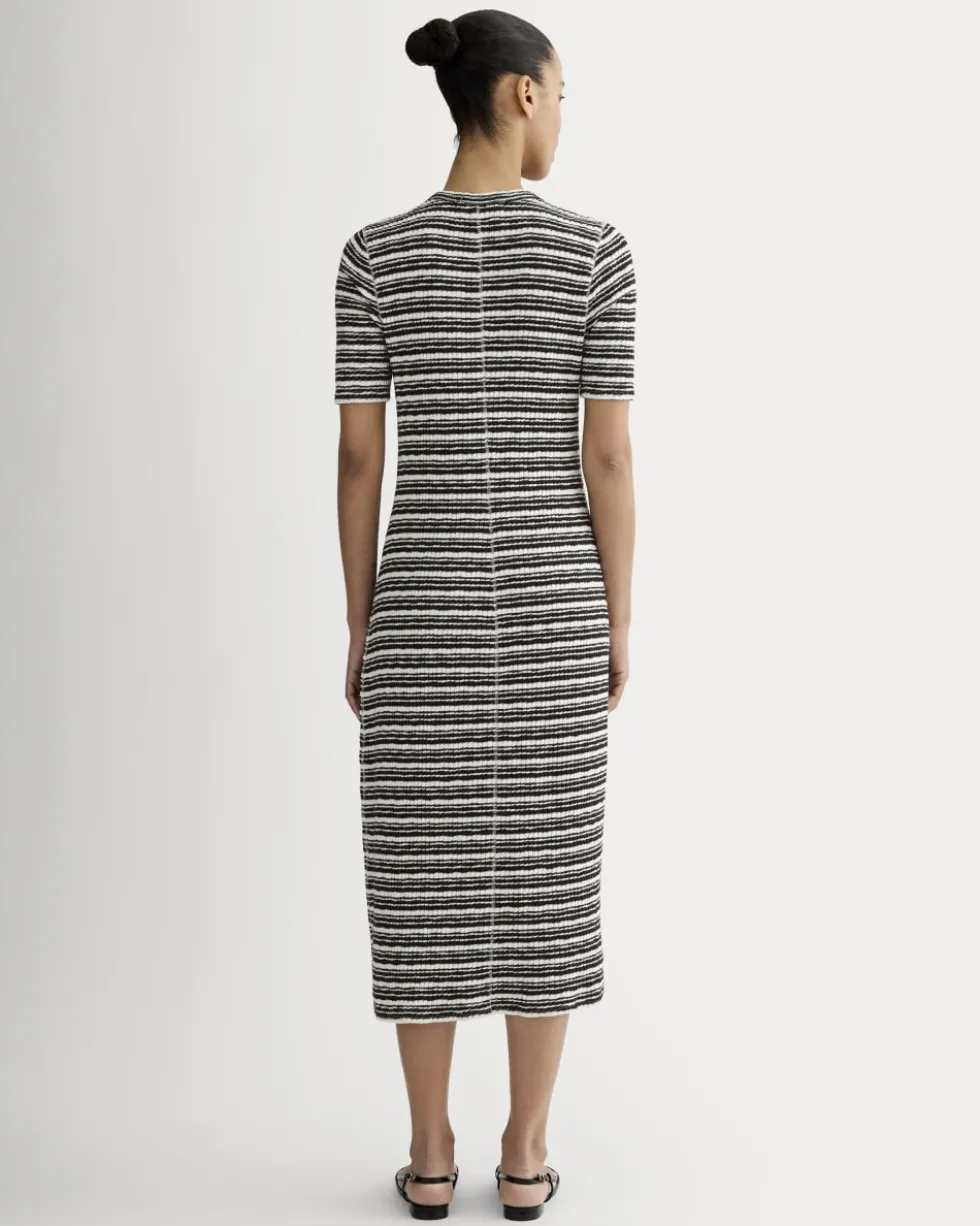 The Rib-Knit Henley Dress