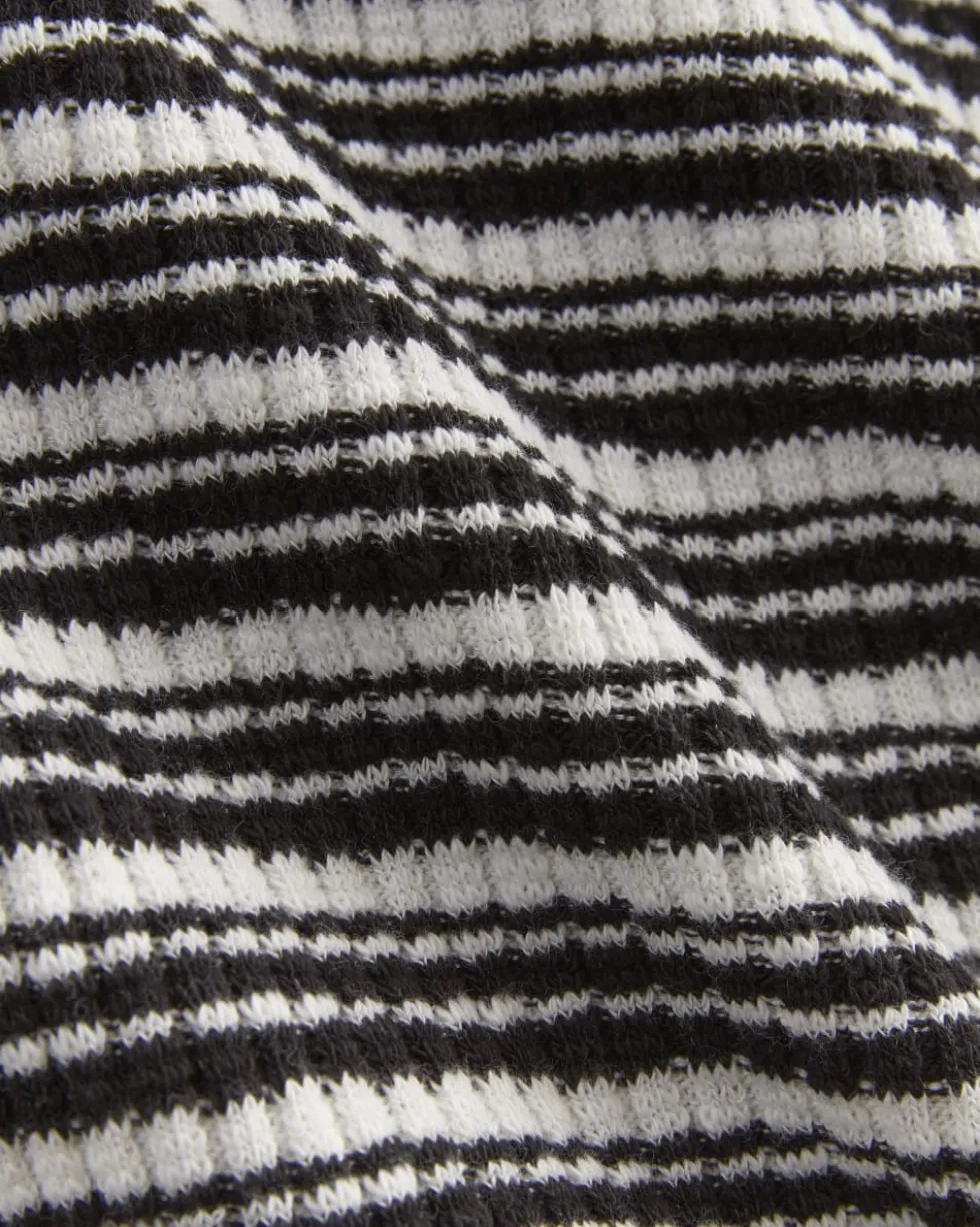 The Rib-Knit Henley Dress