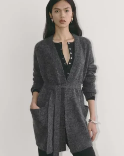 The Robe Cardigan in Alpaca