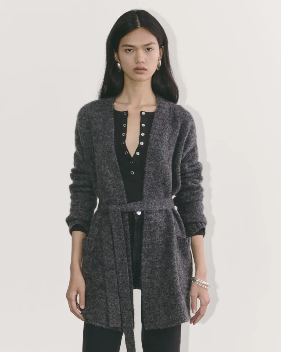 The Robe Cardigan in Alpaca