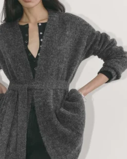 The Robe Cardigan in Alpaca