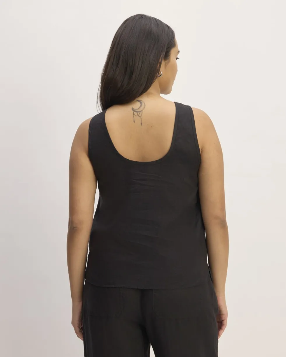 The Scoop Tank in Linen