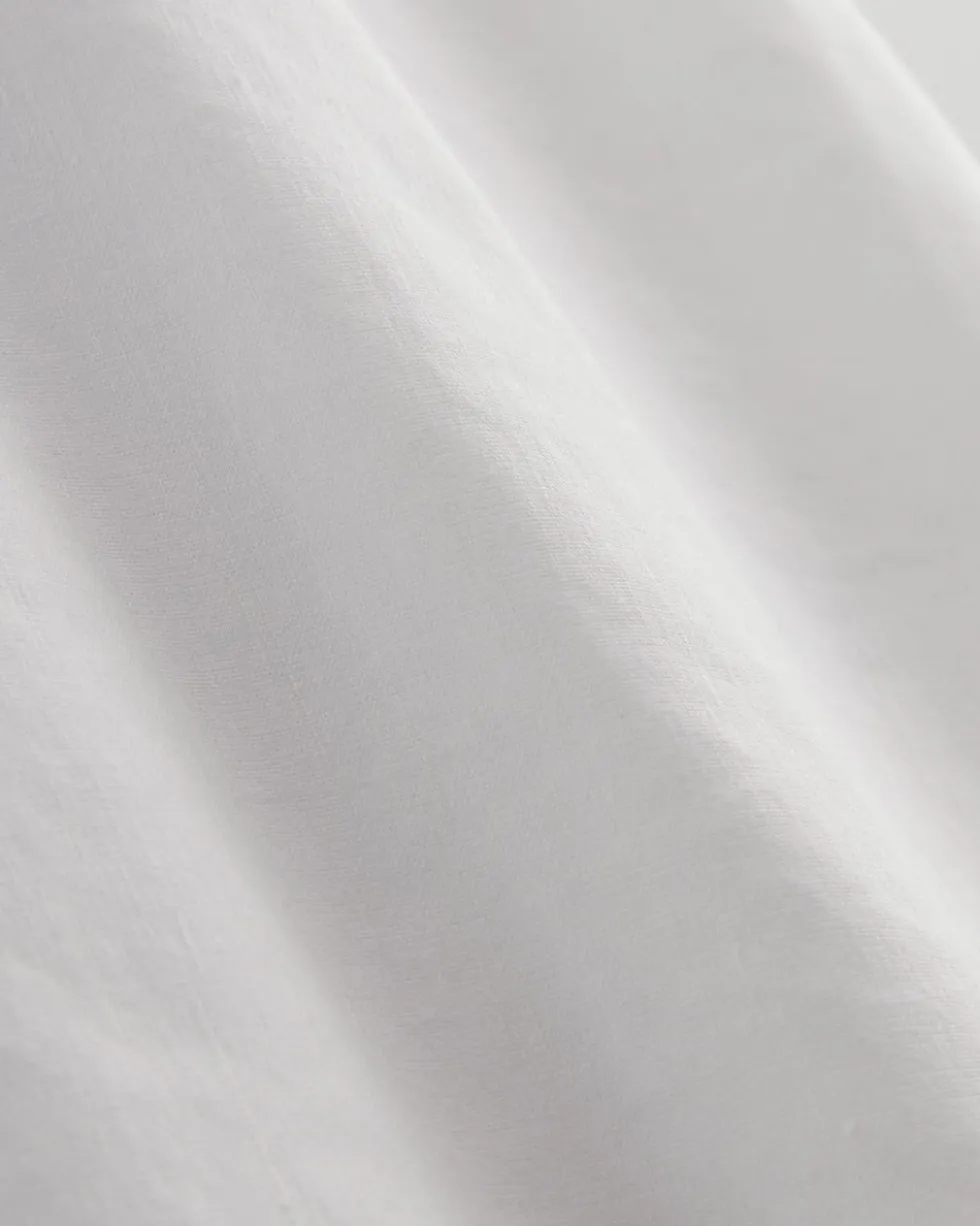 The Seamed Dress in Stretch Linen