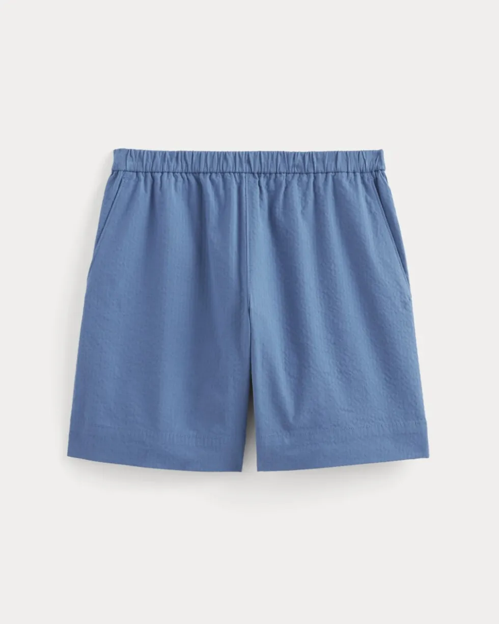 The Seersucker Pull-On Short