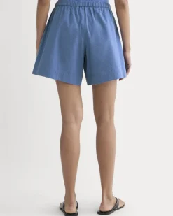 The Seersucker Pull-On Short
