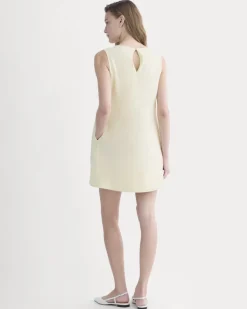 The Shift Dress in Stretch Linen