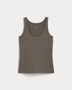 The Shimmy Scoop-Neck Tank