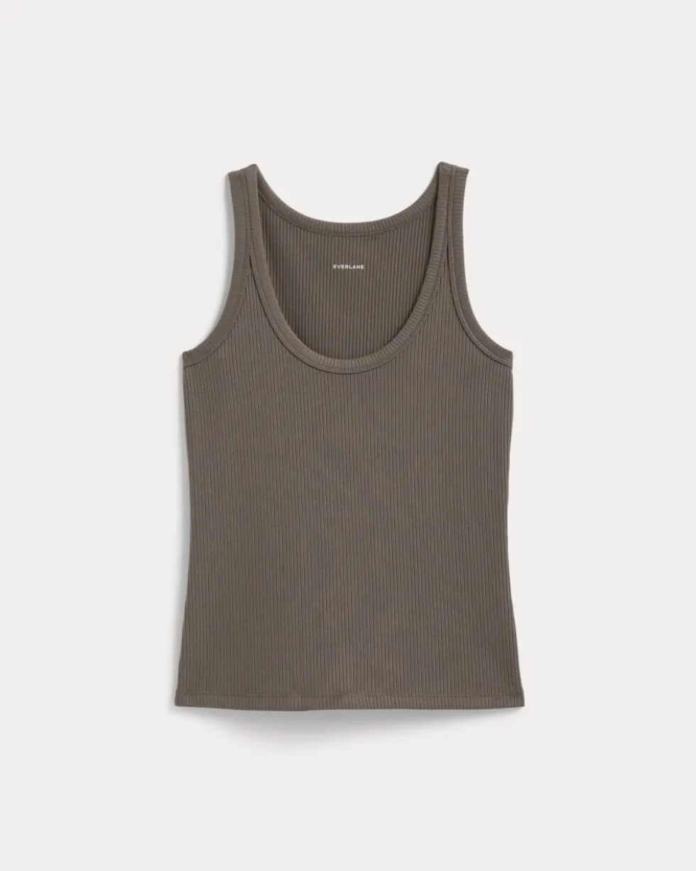 The Shimmy Scoop-Neck Tank