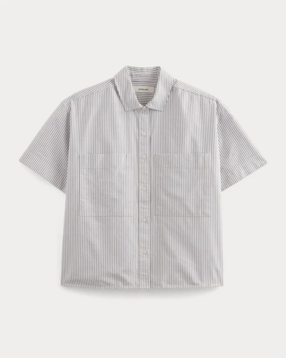 The Short-Sleeve Boxy Oxford