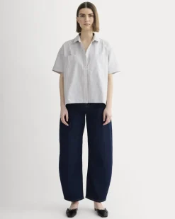The Short-Sleeve Boxy Oxford