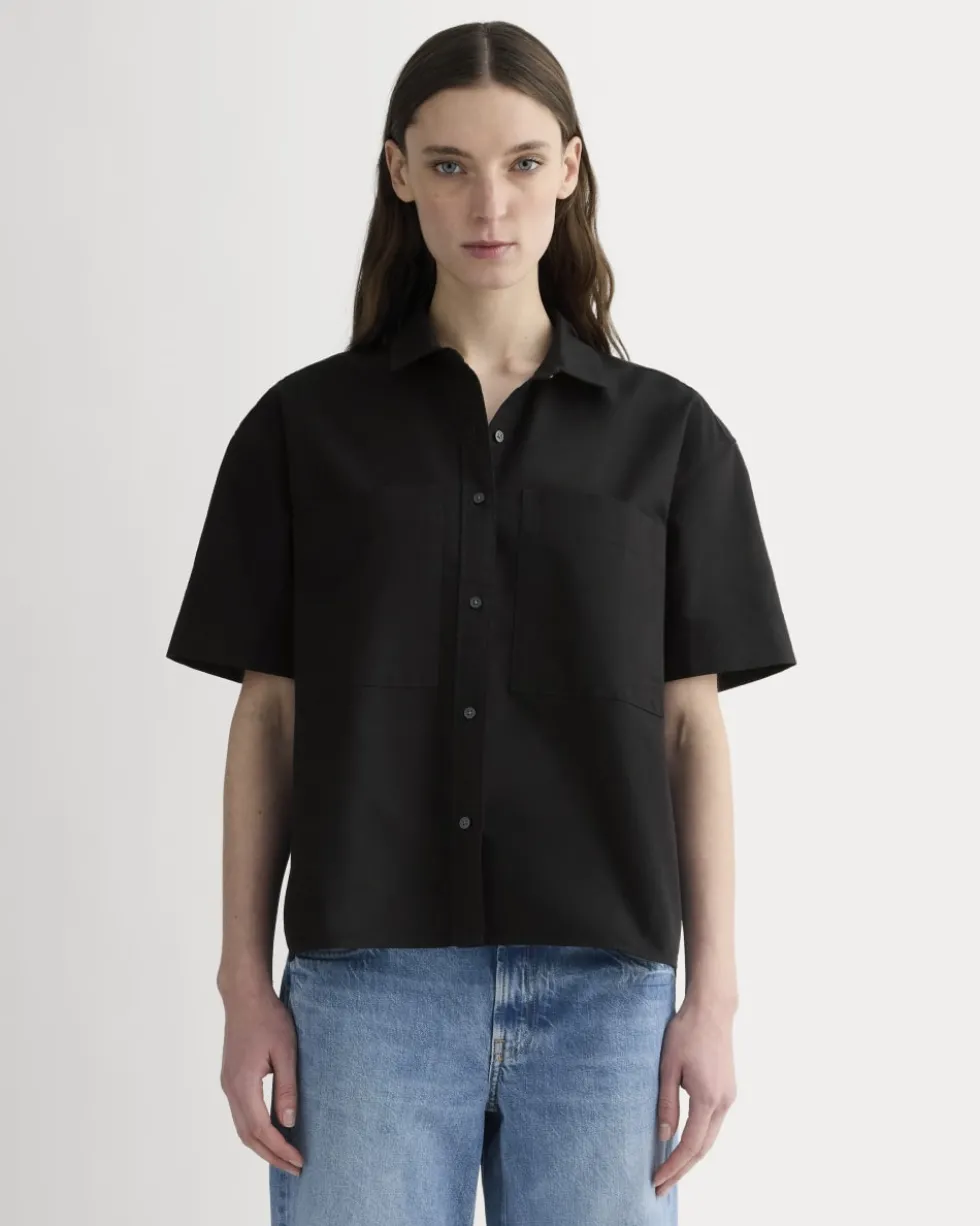 The Short-Sleeve Boxy Oxford