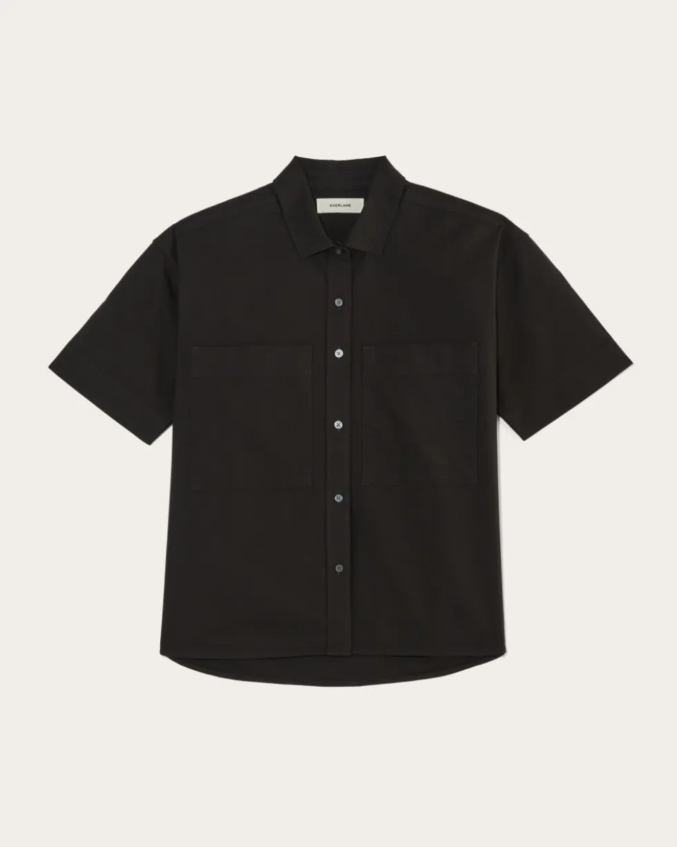 The Short-Sleeve Boxy Oxford