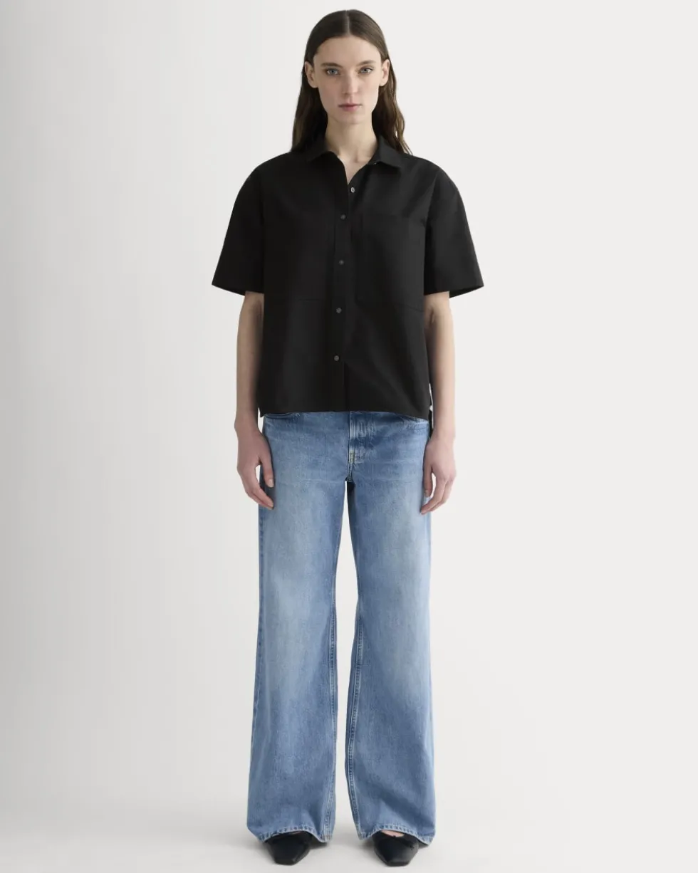 The Short-Sleeve Boxy Oxford