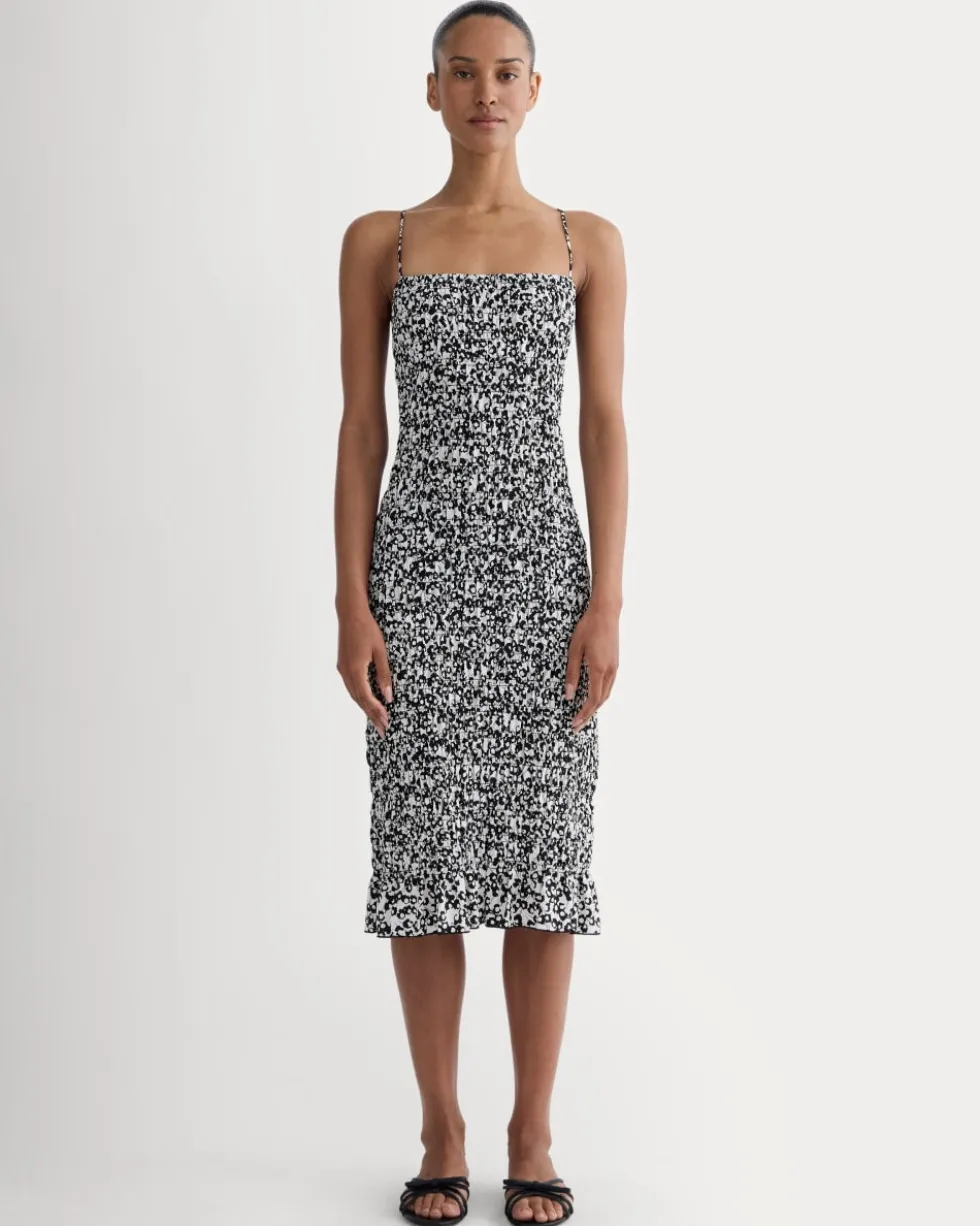 The Smocked Column Dress
