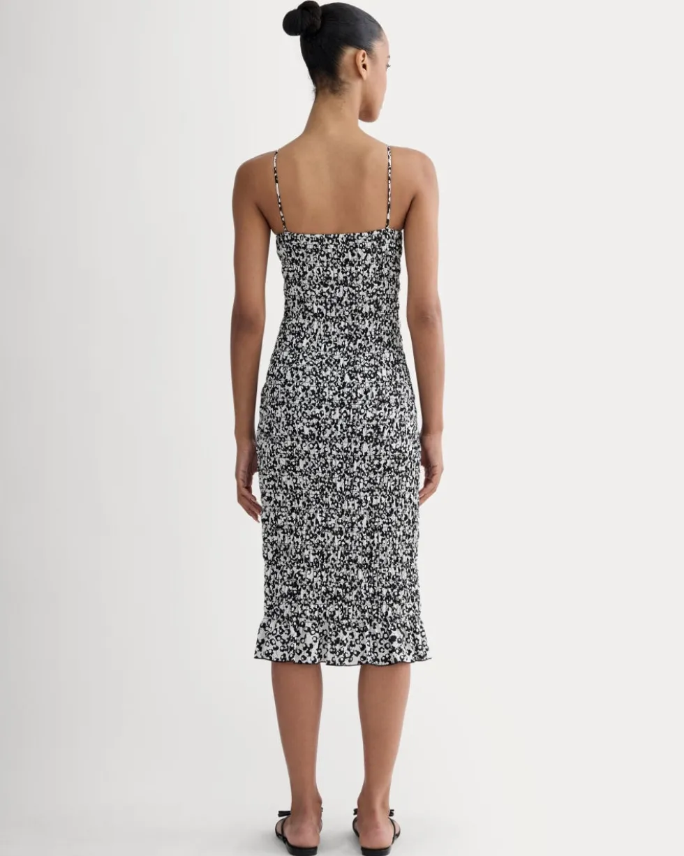 The Smocked Column Dress