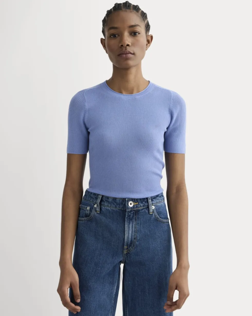 The Sweater Tee in Ultrasoft Merino