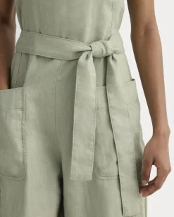 The Utility Coverall in Linen
