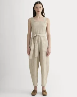 The Utility Coverall in Linen