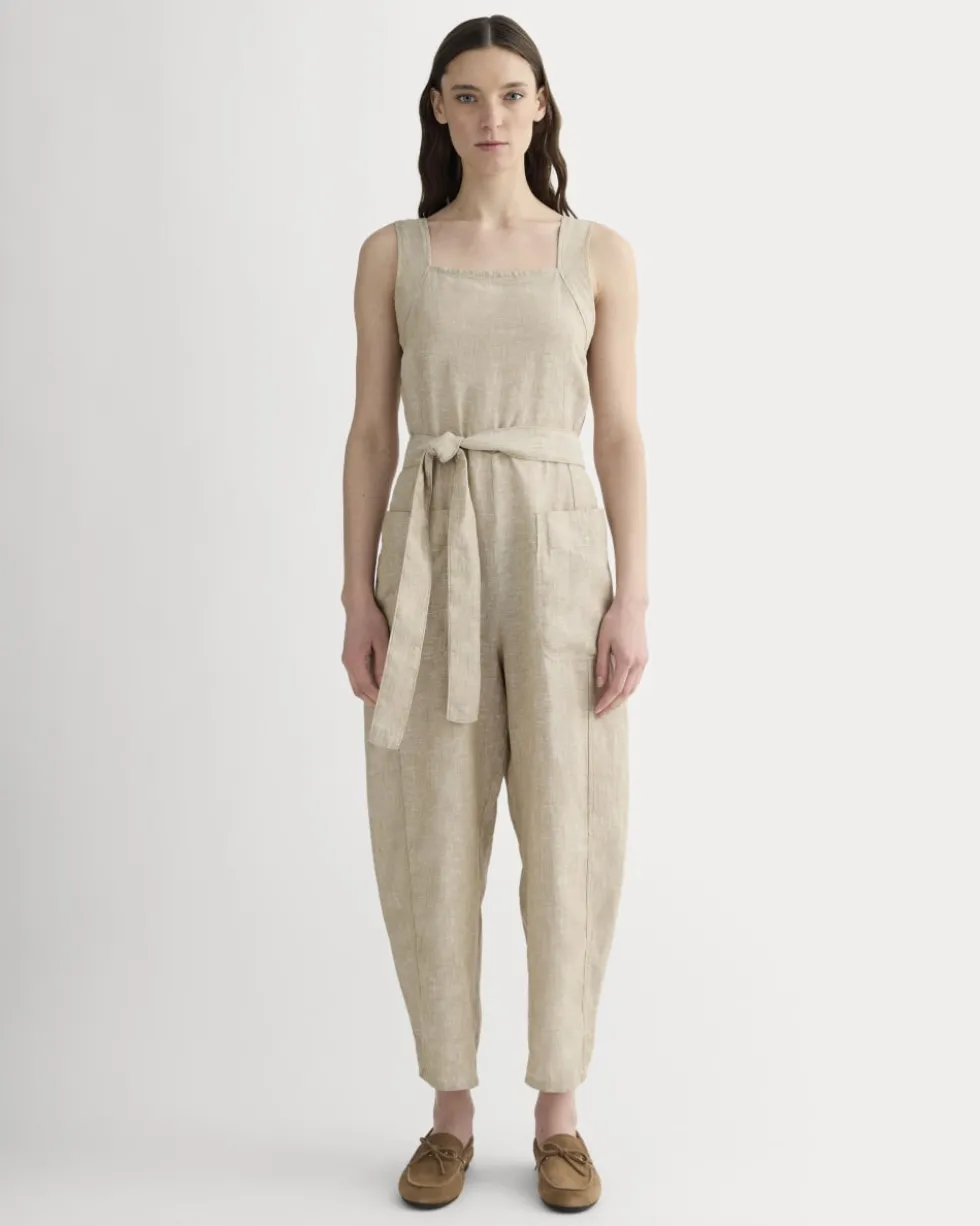 The Utility Coverall in Linen