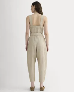 The Utility Coverall in Linen