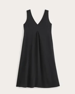 The V-Neck Dress in SoftLuxe