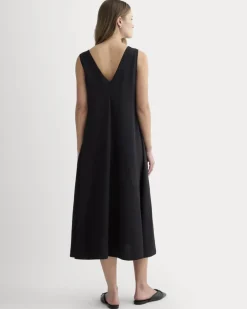 The V-Neck Dress in SoftLuxe