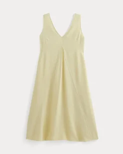 The V-Neck Dress in SoftLuxe