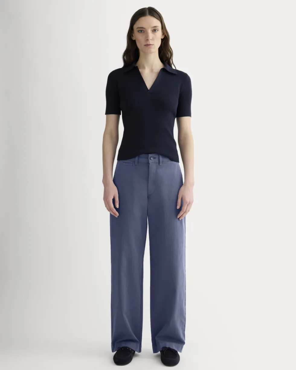 The Wide-Leg Chino